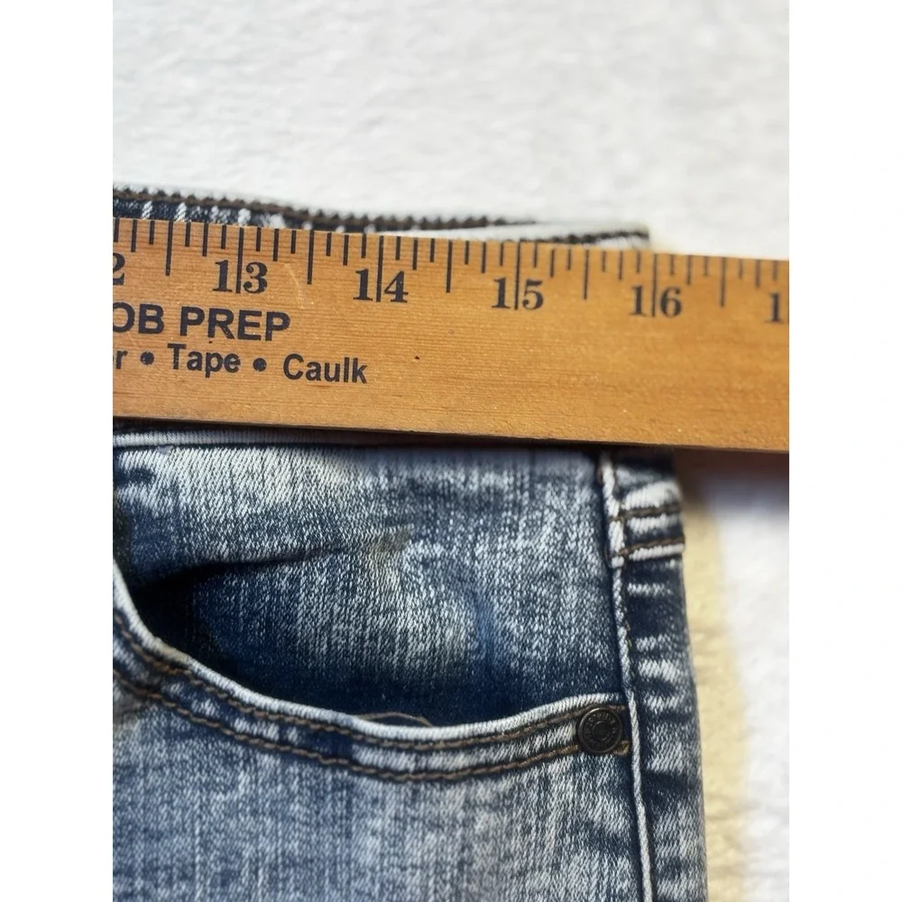 EST 1946 Denim Jeans Womens Size 12 Stonewash‎ Hi Rise Casual Distressed